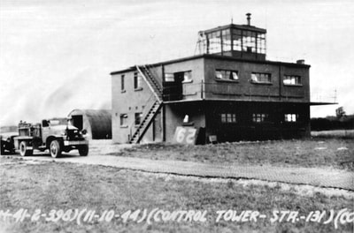 Station 131 Control Tower - 11 Oct. 1944